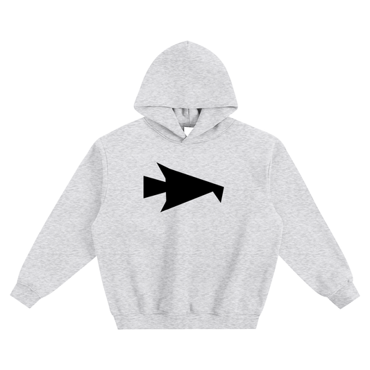 Fleeced upscale hoodie