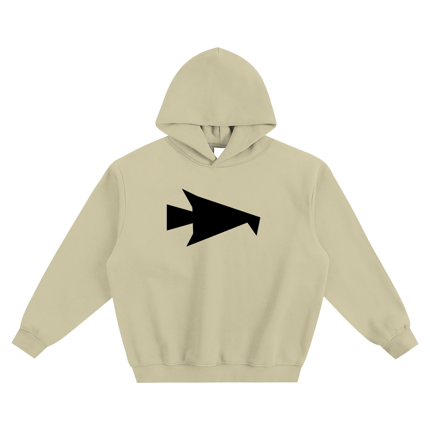 Fleeced Boxy Hoodie