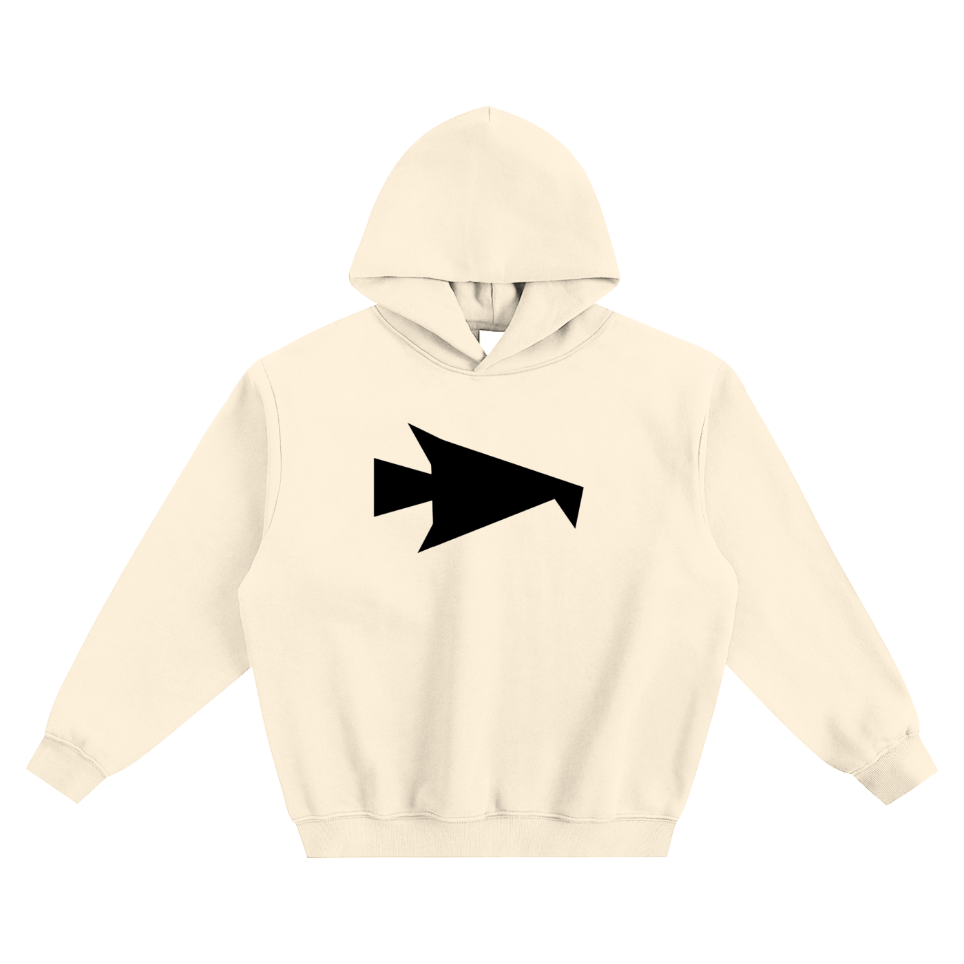 Fleeced Boxy Hoodie