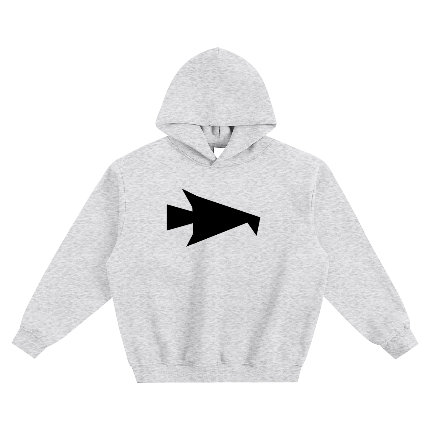 Fleeced Boxy Hoodie